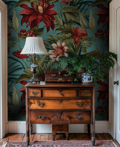 Tallulah Floral Wallpaper - Painted Paper