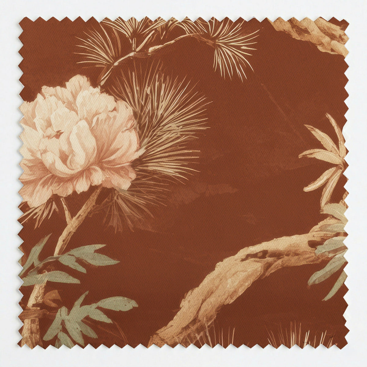 Tannin - Fabric - Painted Paper