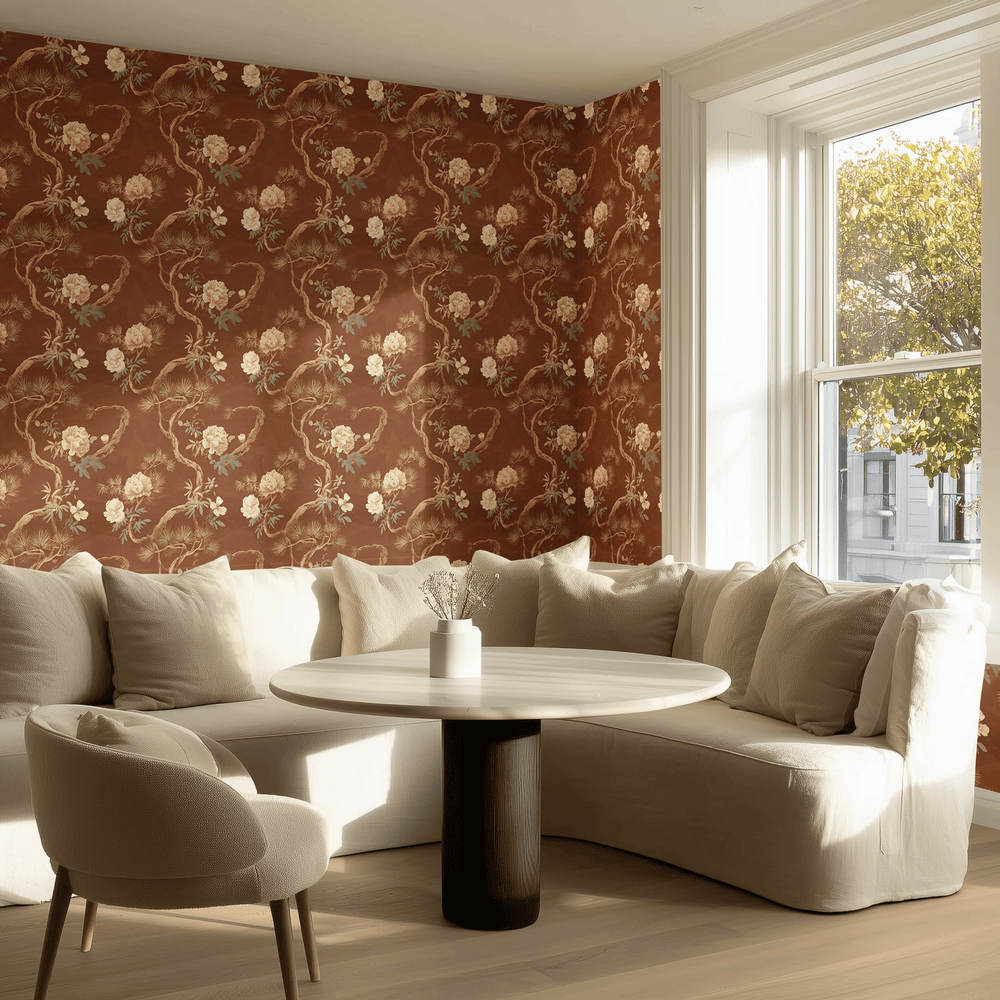 Tannin Wallpaper - Painted Paper