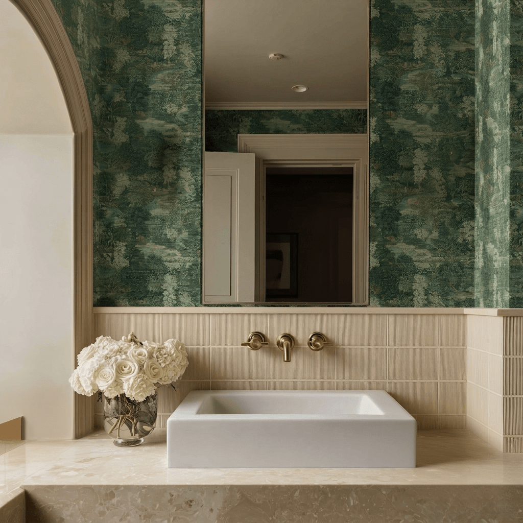 Tara Faux Grasscloth Wallpaper - Painted Paper