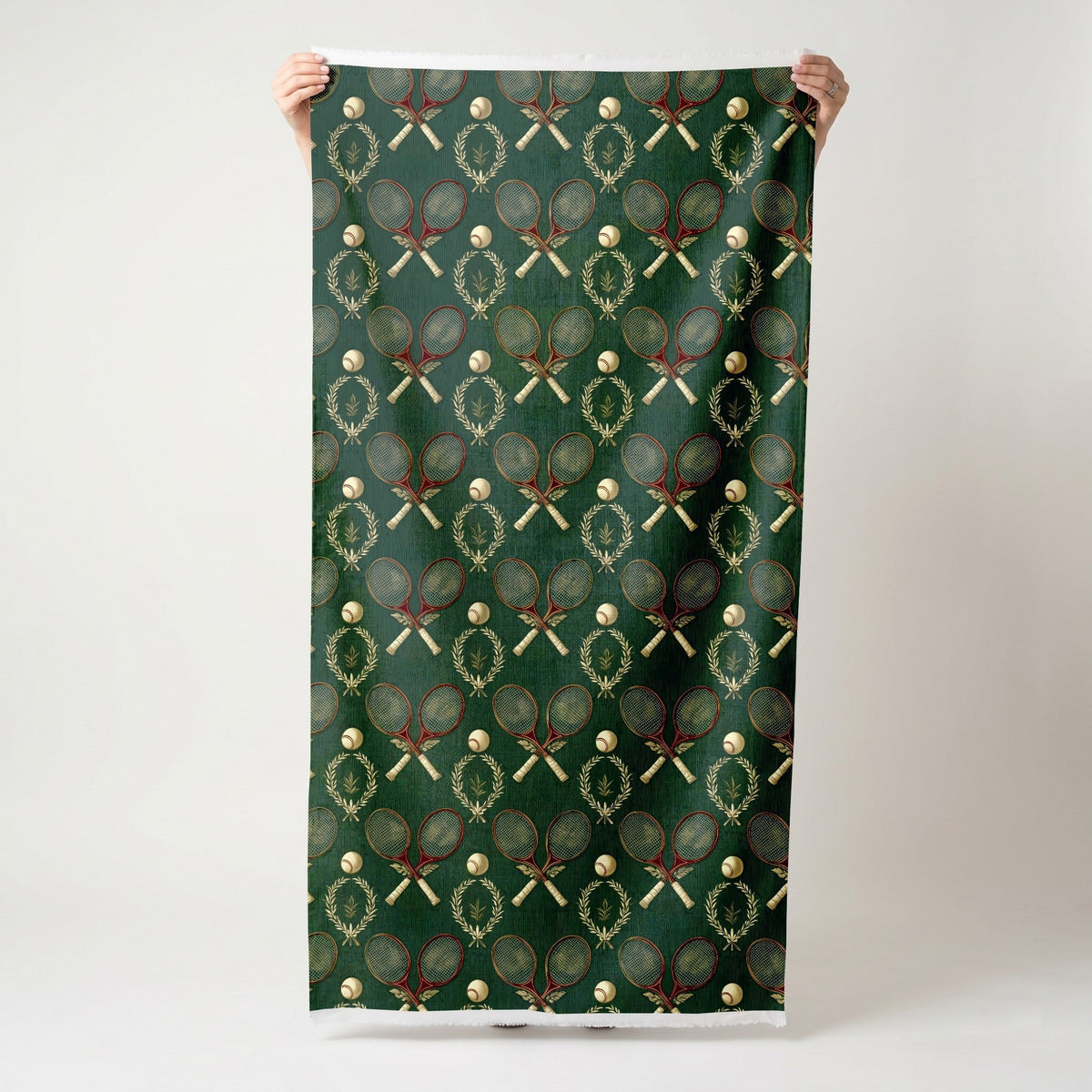 Tennis Club - Fabric - Painted Paper