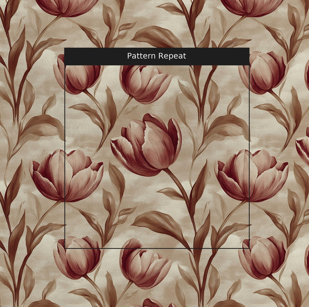 Teresa - Fabric - Painted Paper