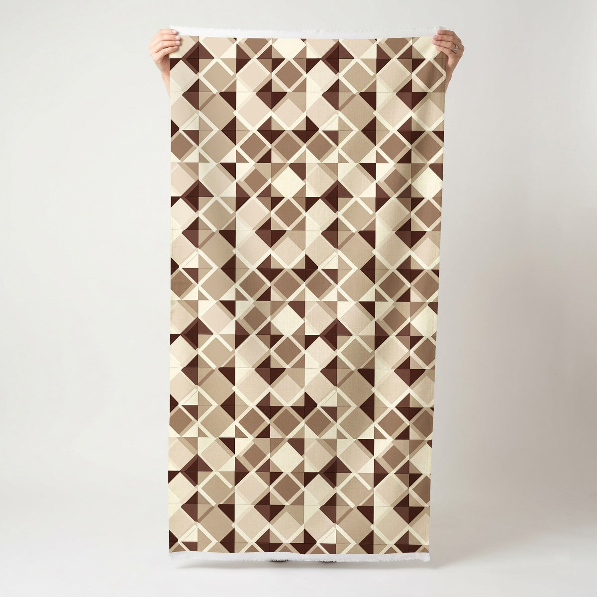 Terra Grid - Fabric - Painted Paper