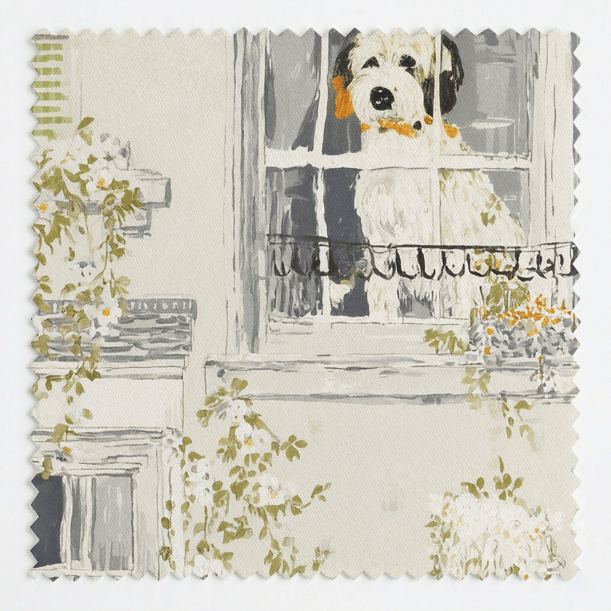 Terrace Tails - Fabric - Painted Paper