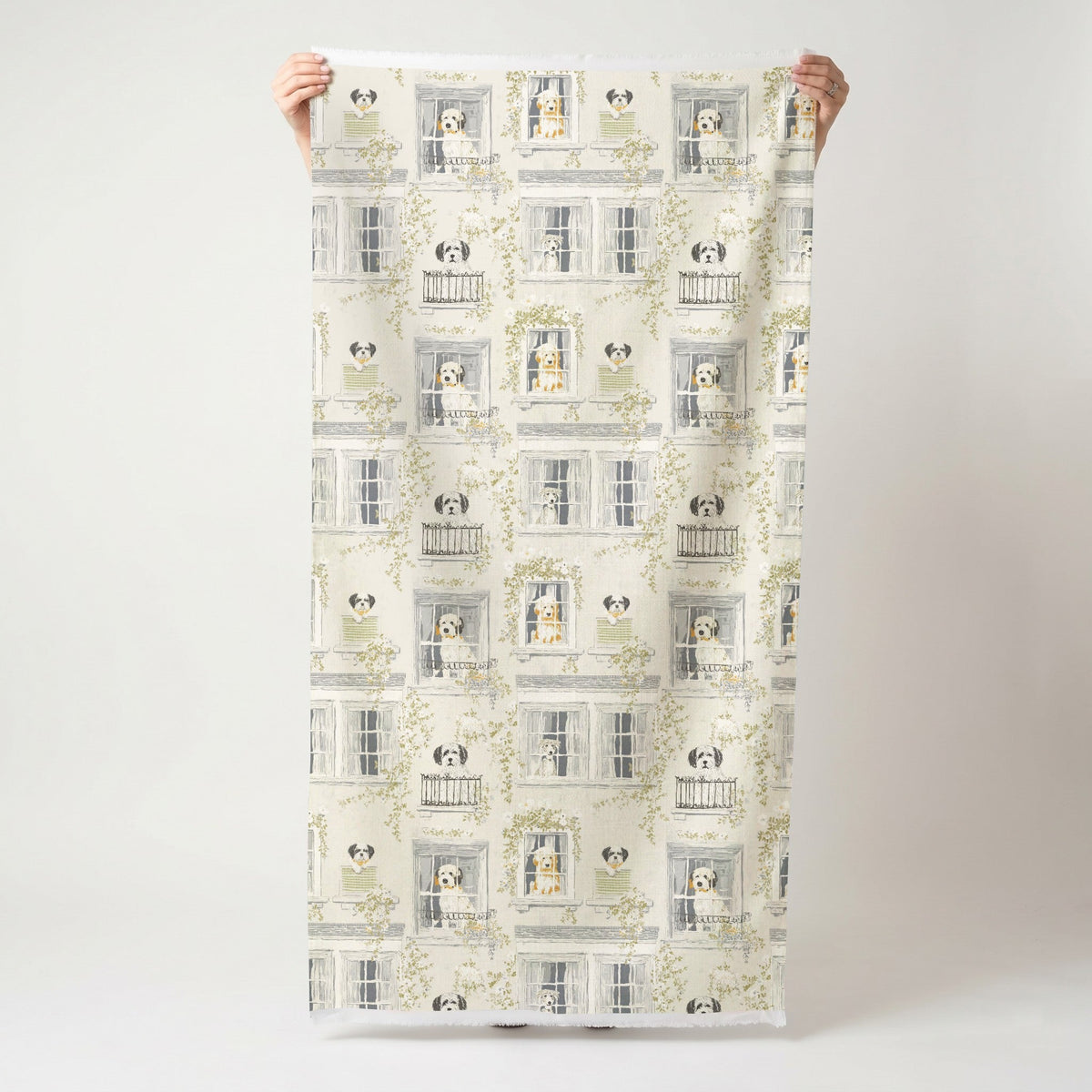 Terrace Tails - Fabric - Painted Paper