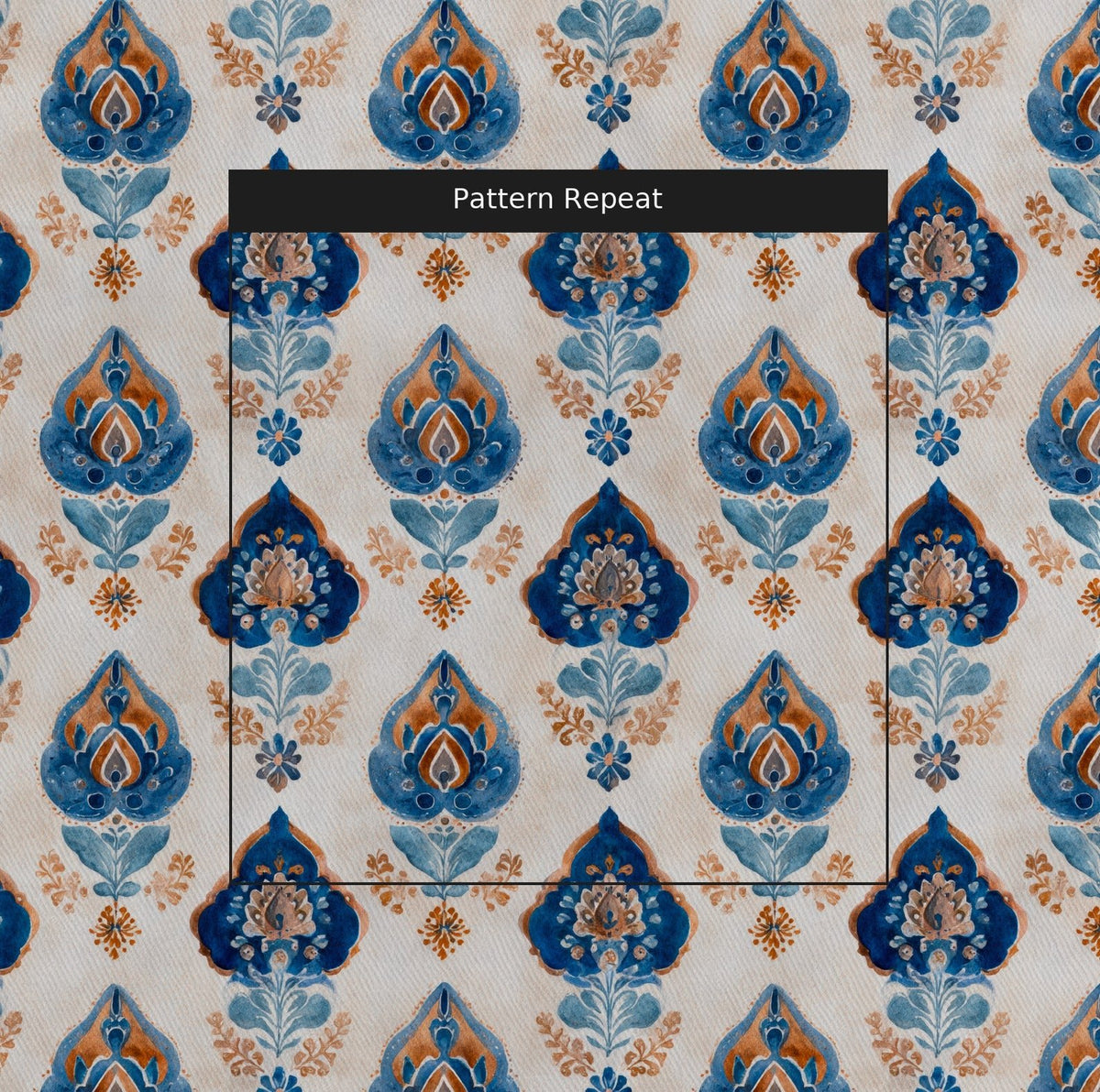 Tessera - Fabric - Painted Paper
