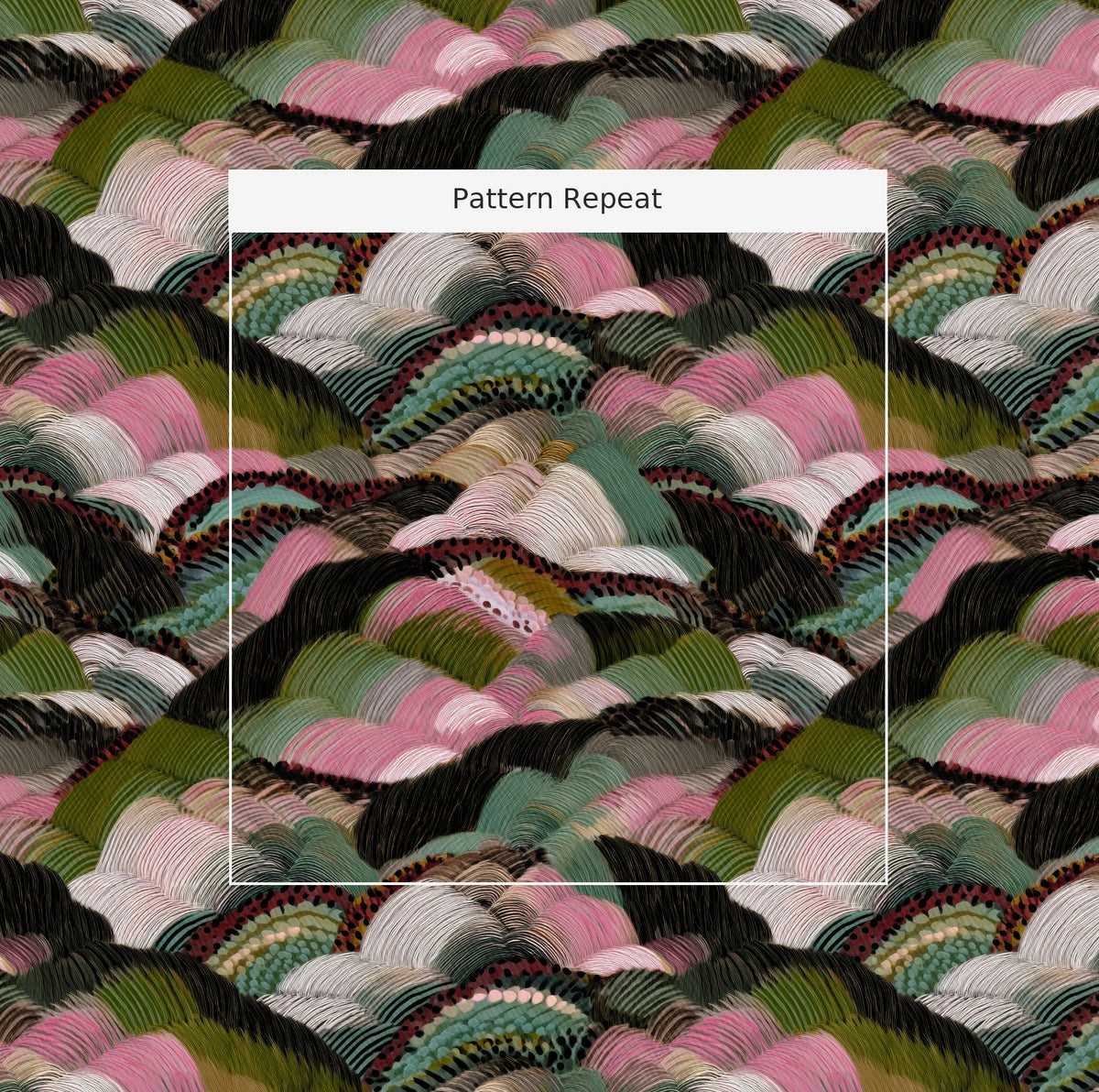 Tesserae - Fabric - Painted Paper