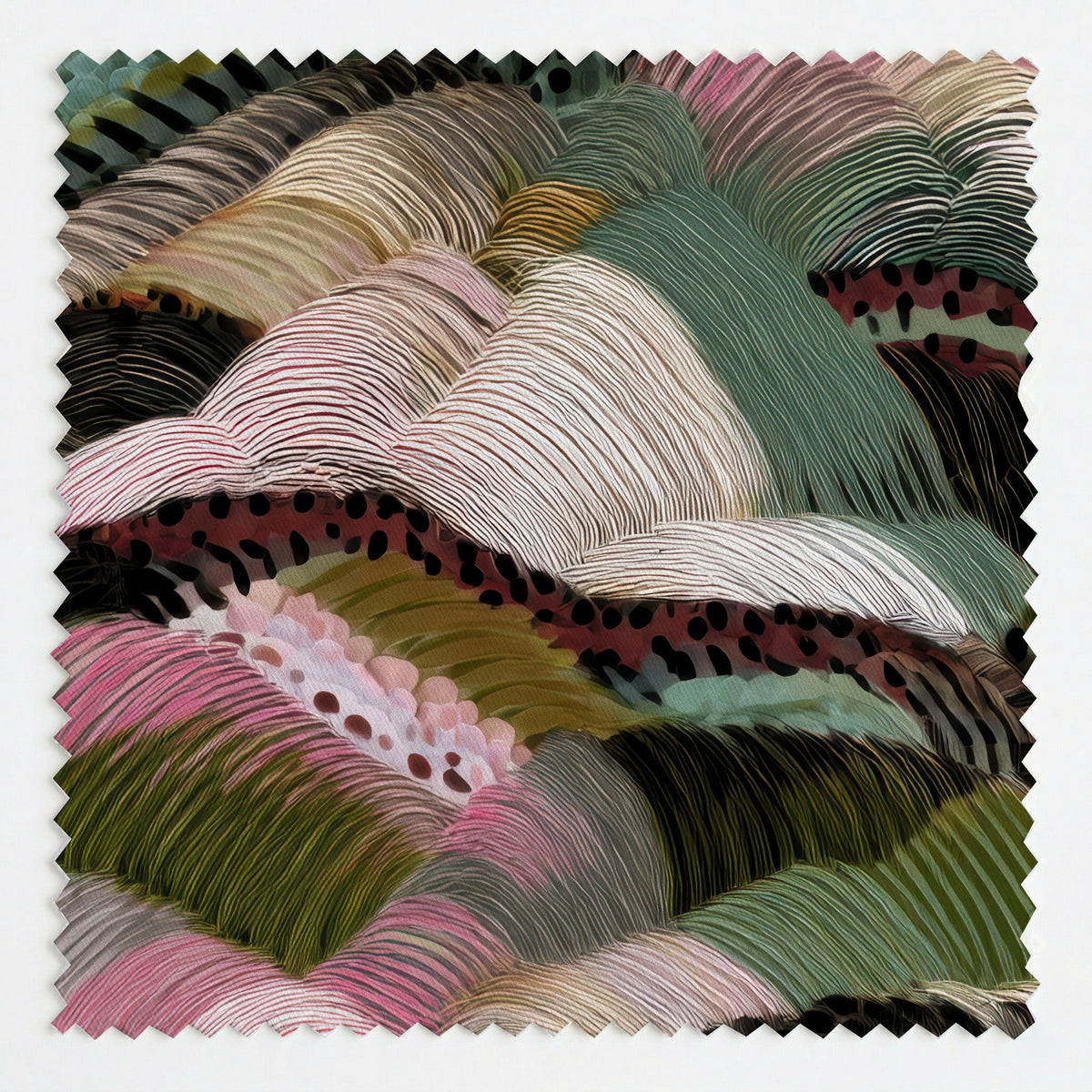 Tesserae - Fabric - Painted Paper