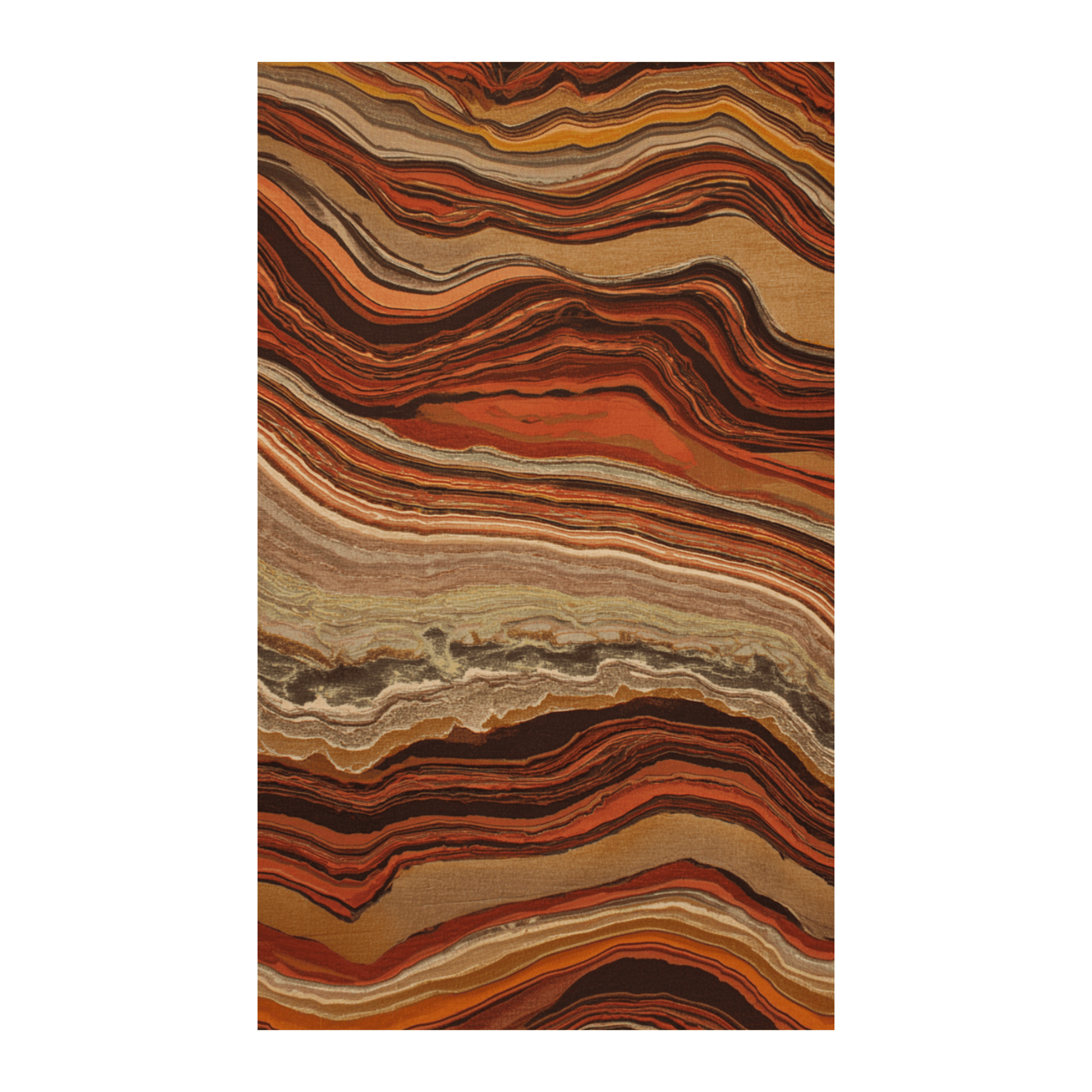 Textured Drift - Tapestry - Painted Paper