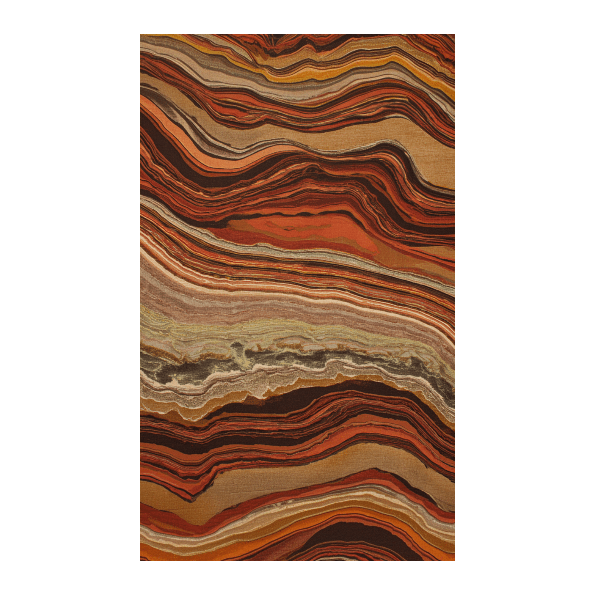 Textured Drift - Tapestry - Painted Paper