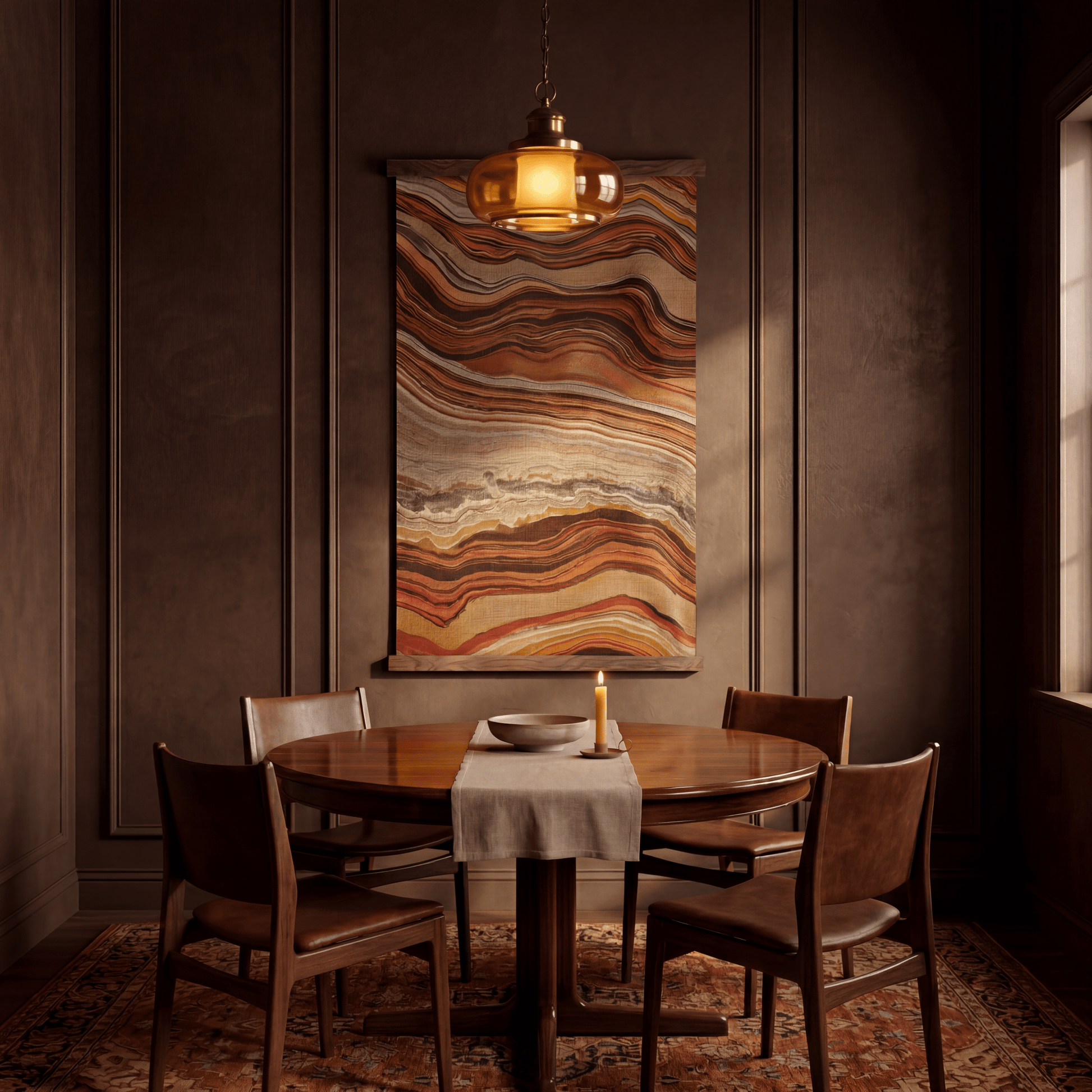 Textured Drift - Tapestry - Painted Paper