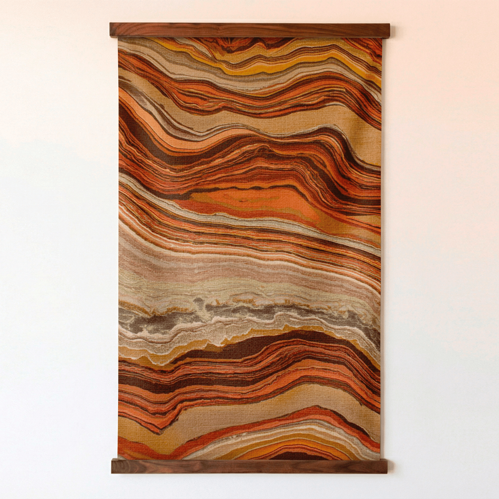 Textured Drift - Tapestry - Painted Paper