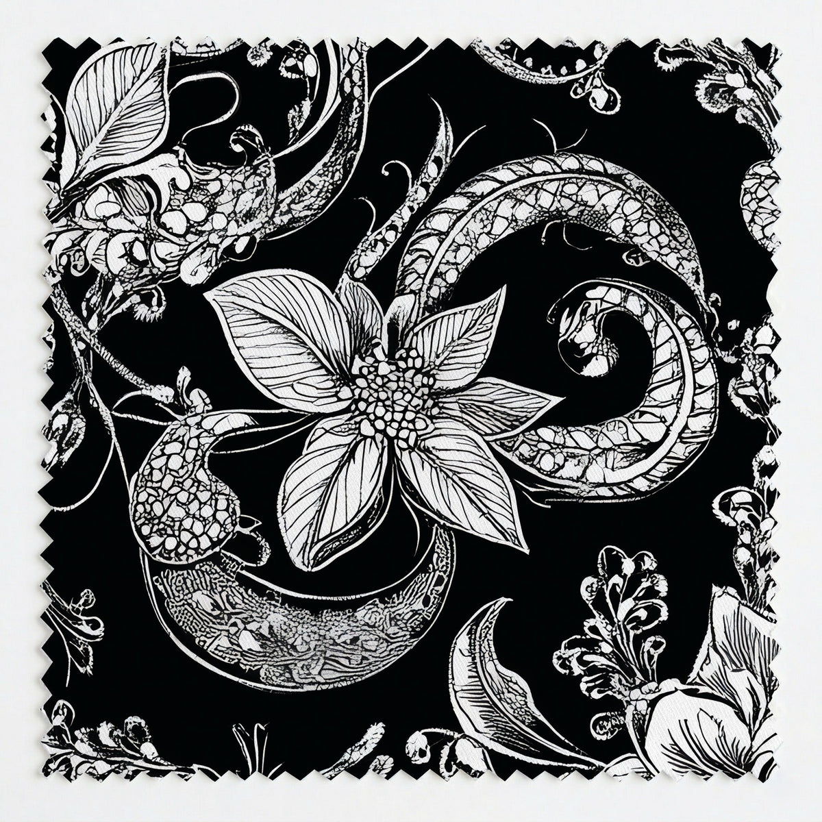 Thaddeus - Fabric - Painted Paper
