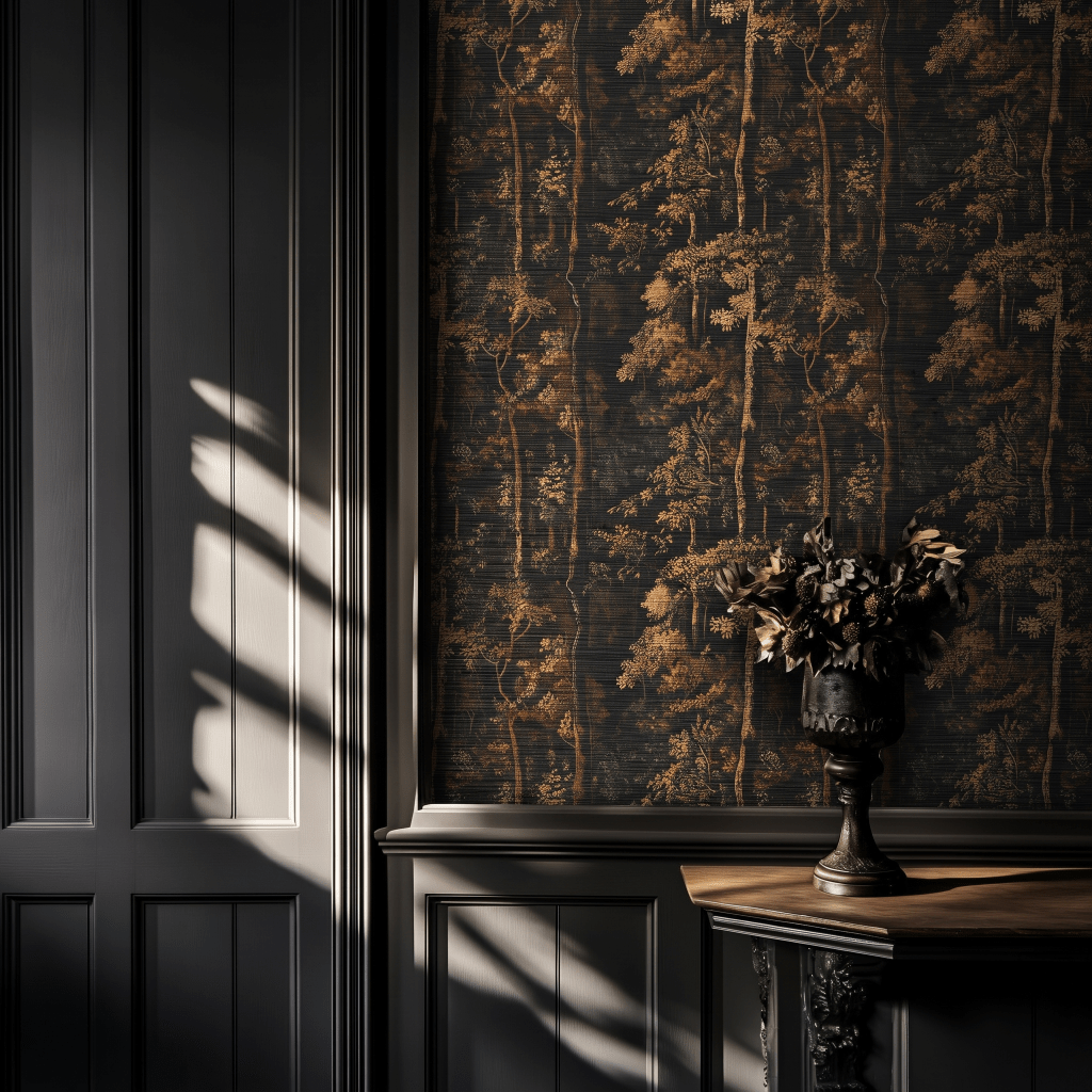 Thalassa Faux Grasscloth Wallpaper - Painted Paper