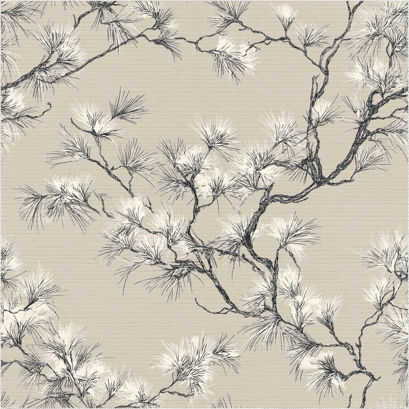 Thalora Faux Grasscloth Wallpaper - Painted Paper