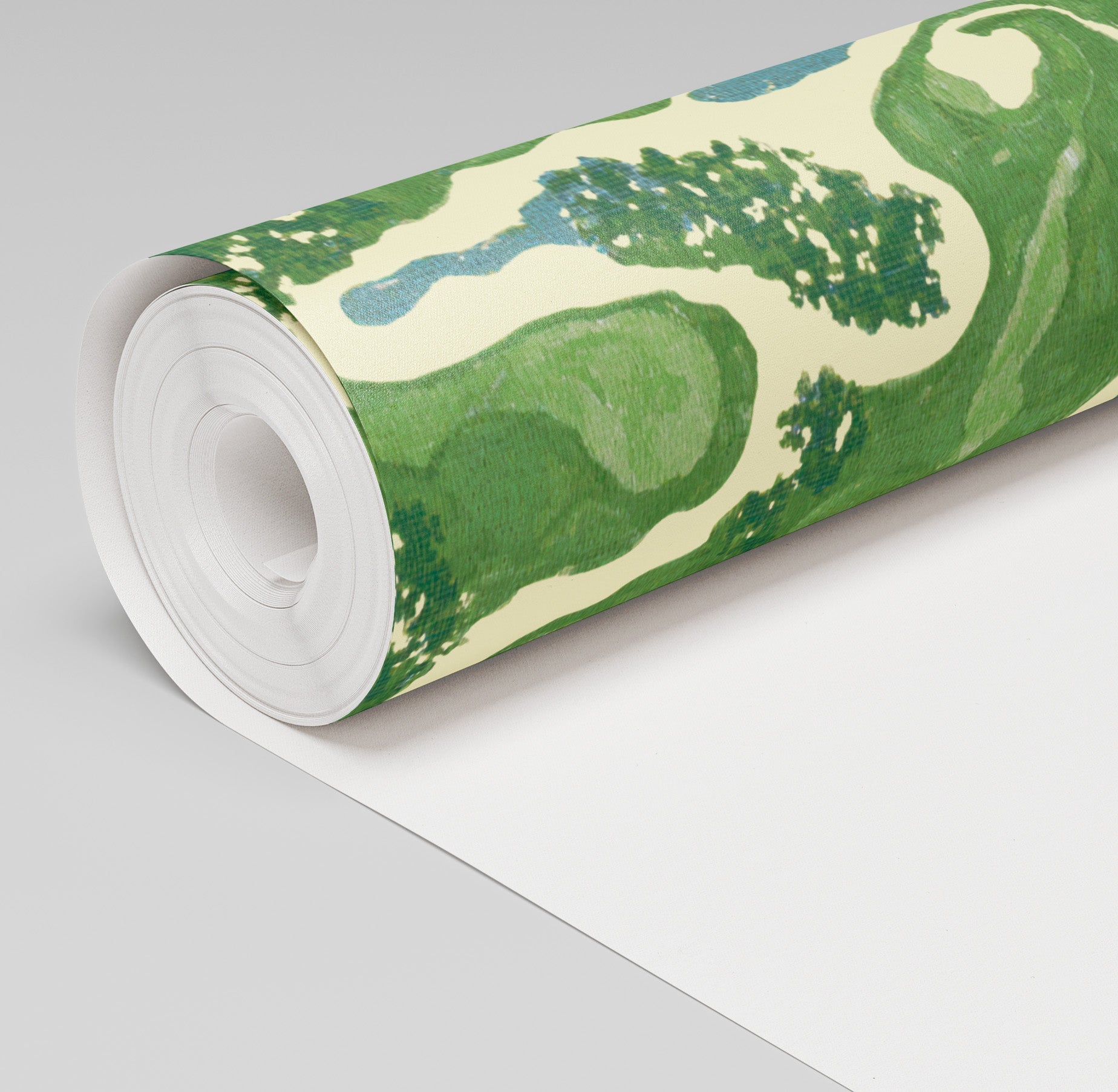 The Caddie’s Path Wallpaper - Painted Paper