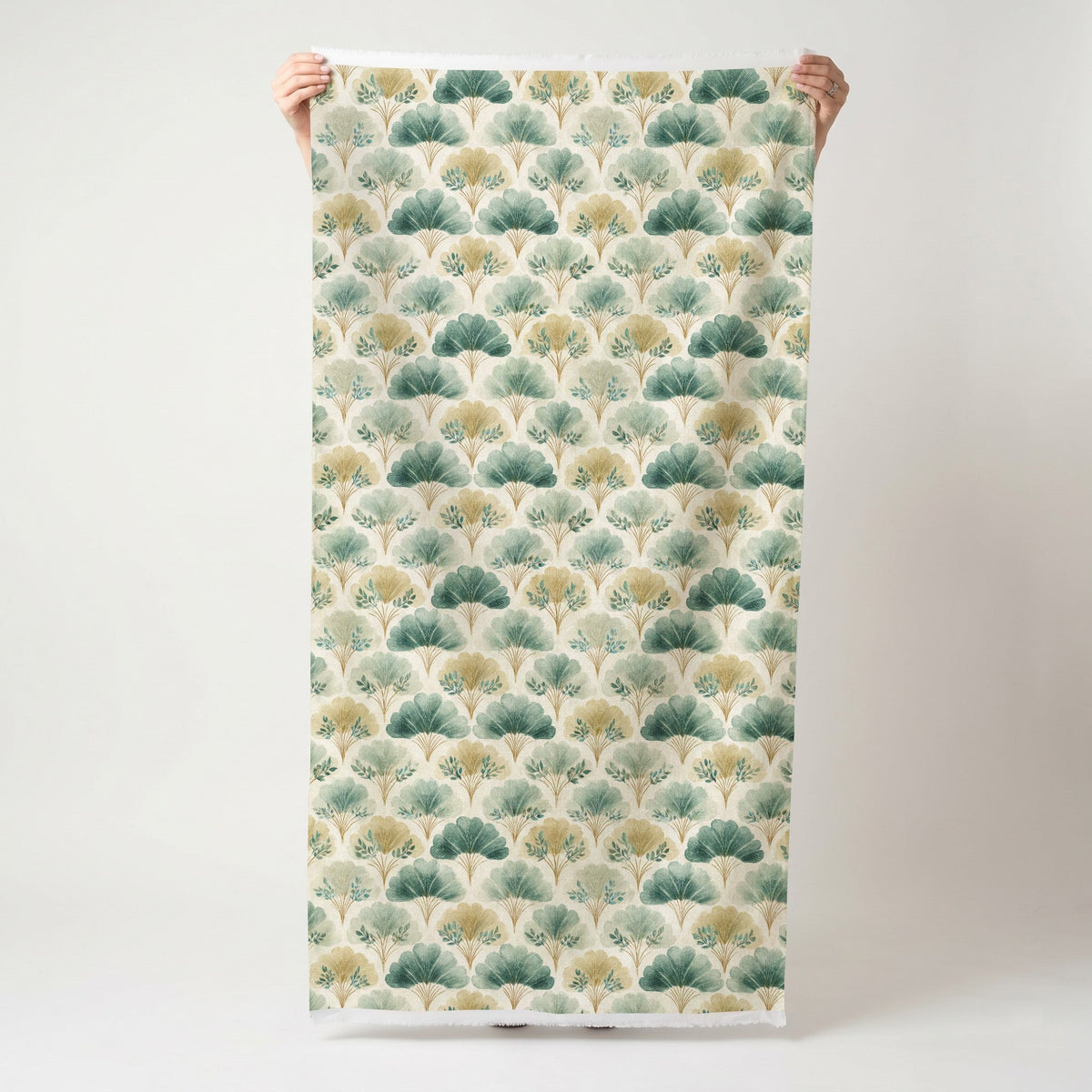 The Gingko Walk - Fabric - Painted Paper