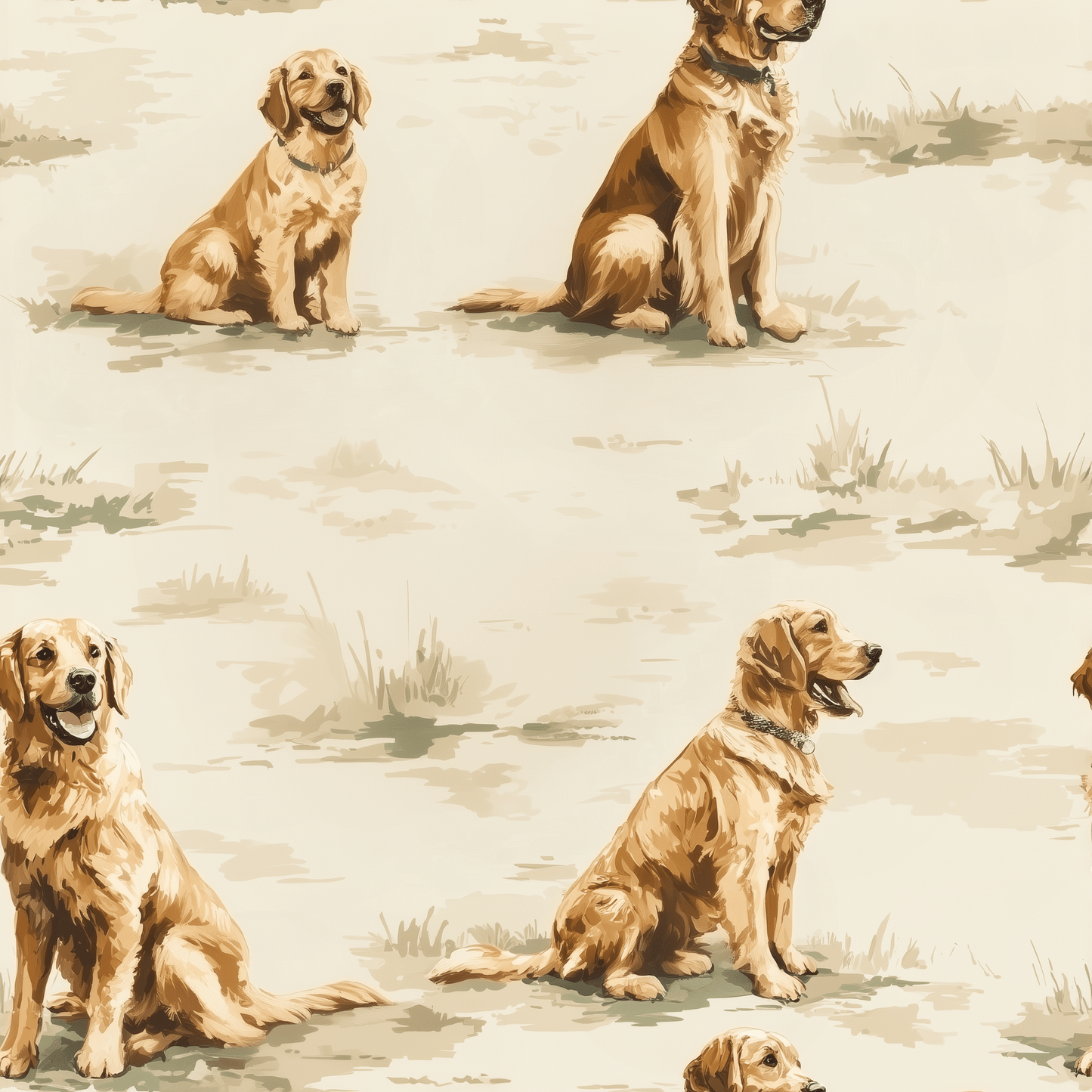 The Loyalist Wallpaper - Painted Paper