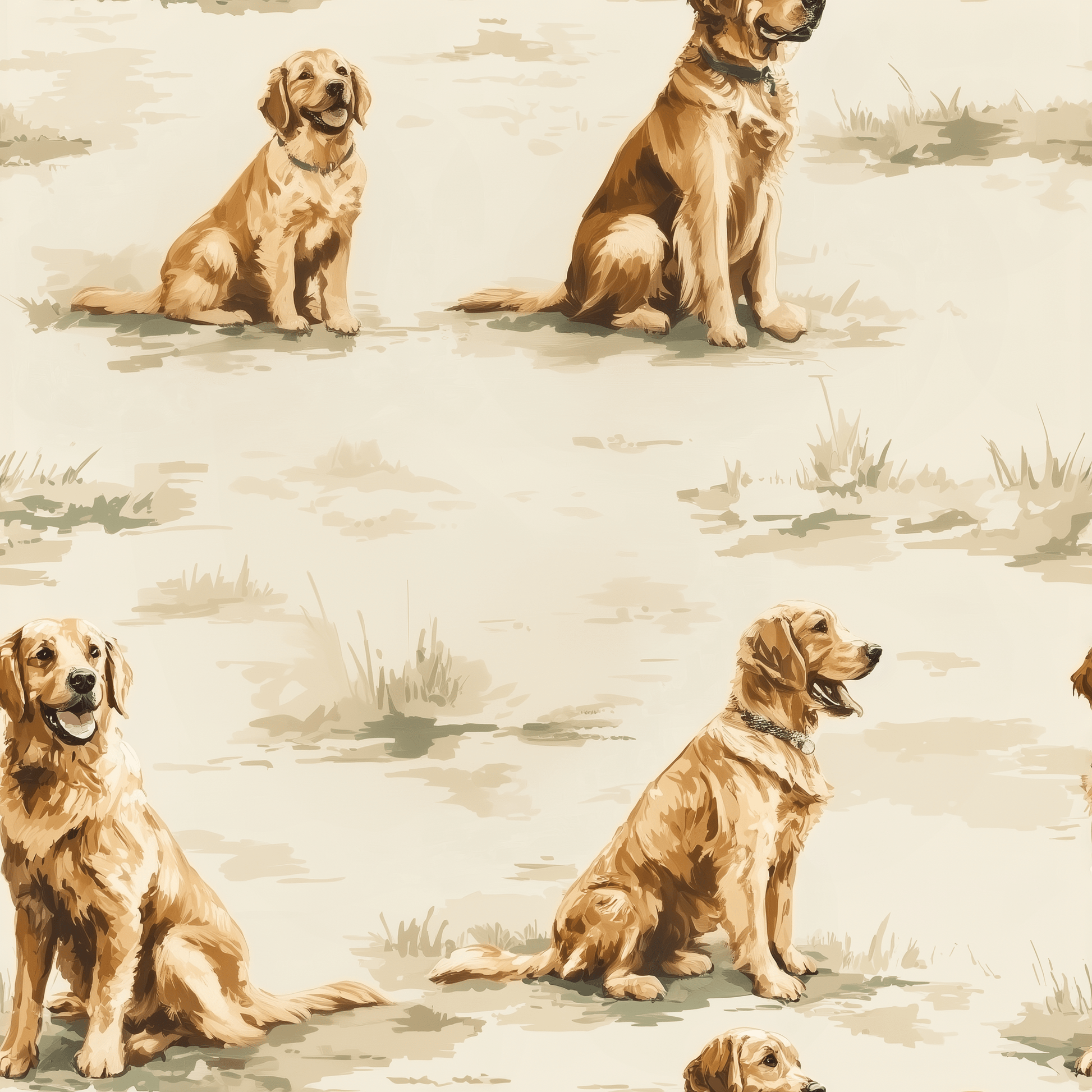 The Loyalist Wallpaper - Painted Paper