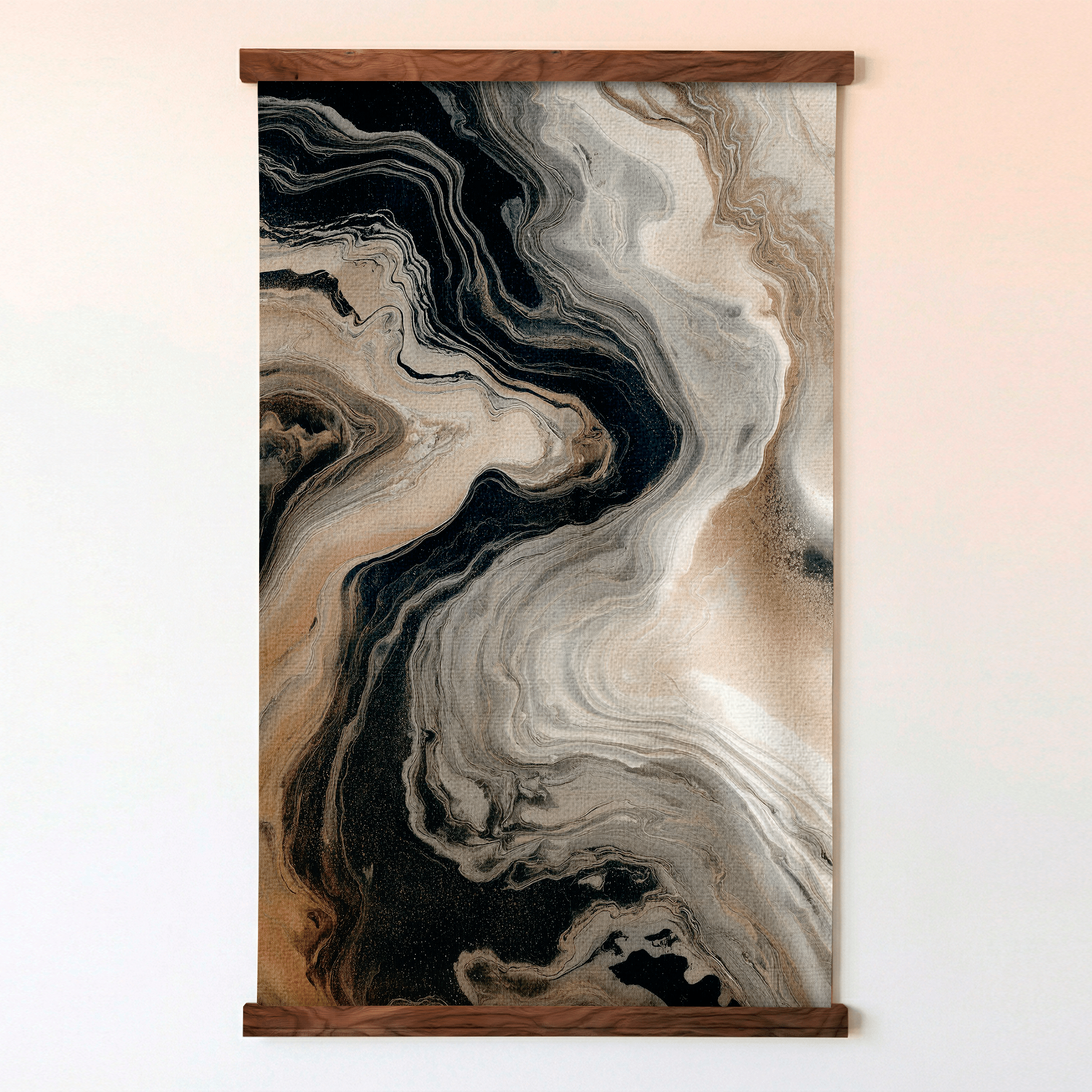 The Marble Channel - Tapestry - Painted Paper