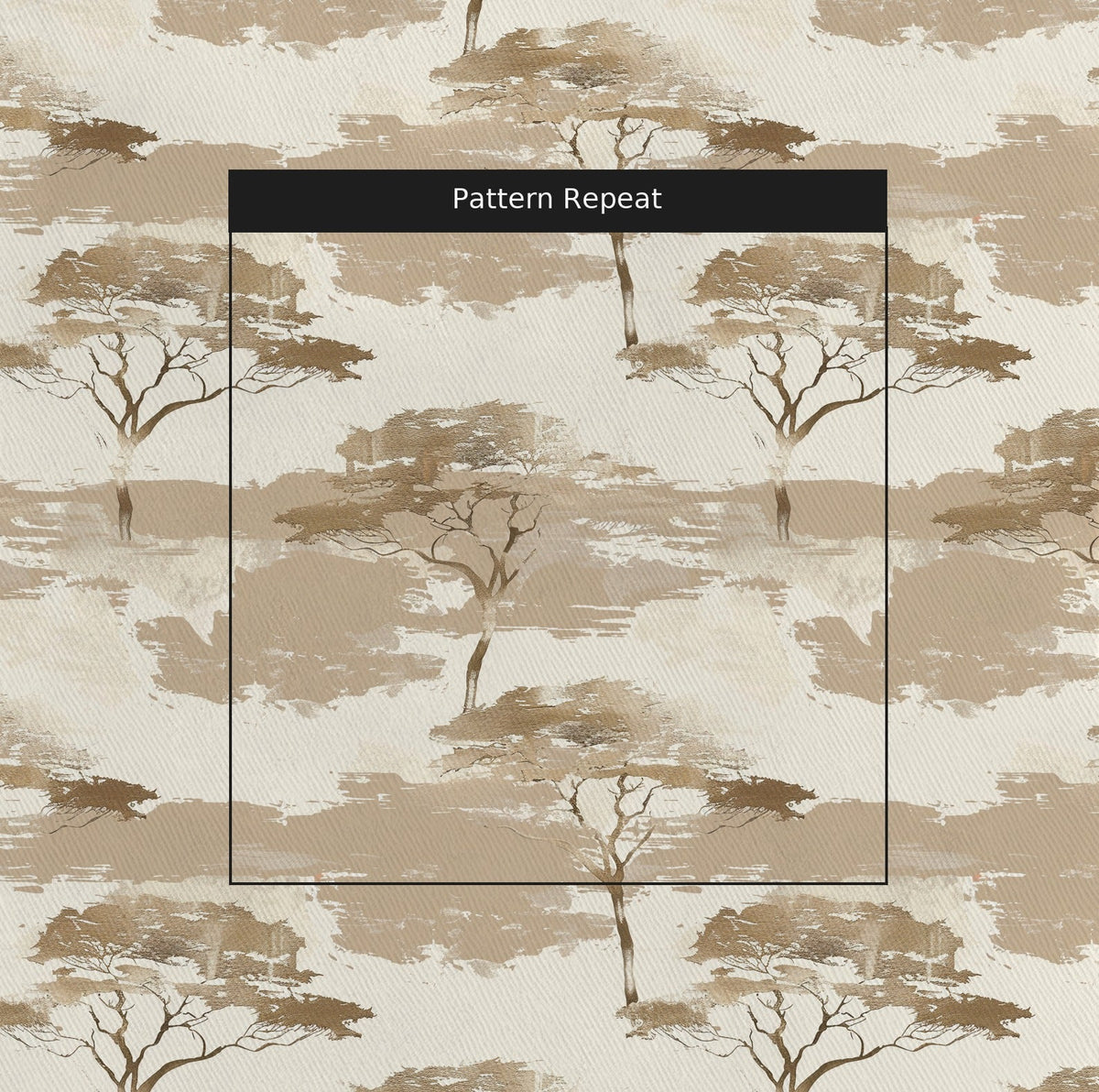 The Plains - Fabric - Painted Paper