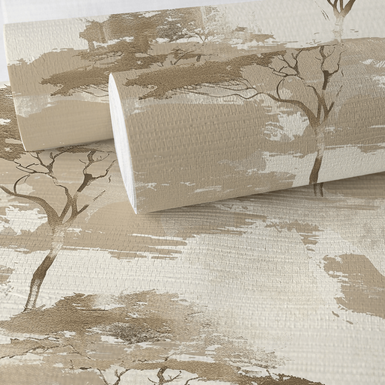 The Plains Faux Grasscloth Wallpaper - Painted Paper