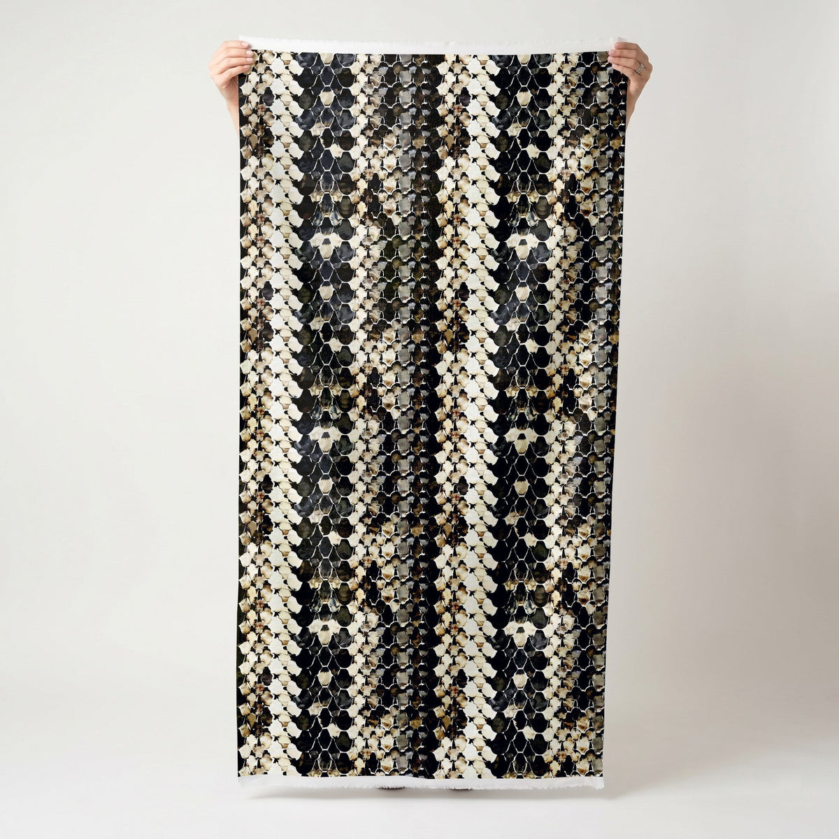 The Rattler - Fabric - Painted Paper