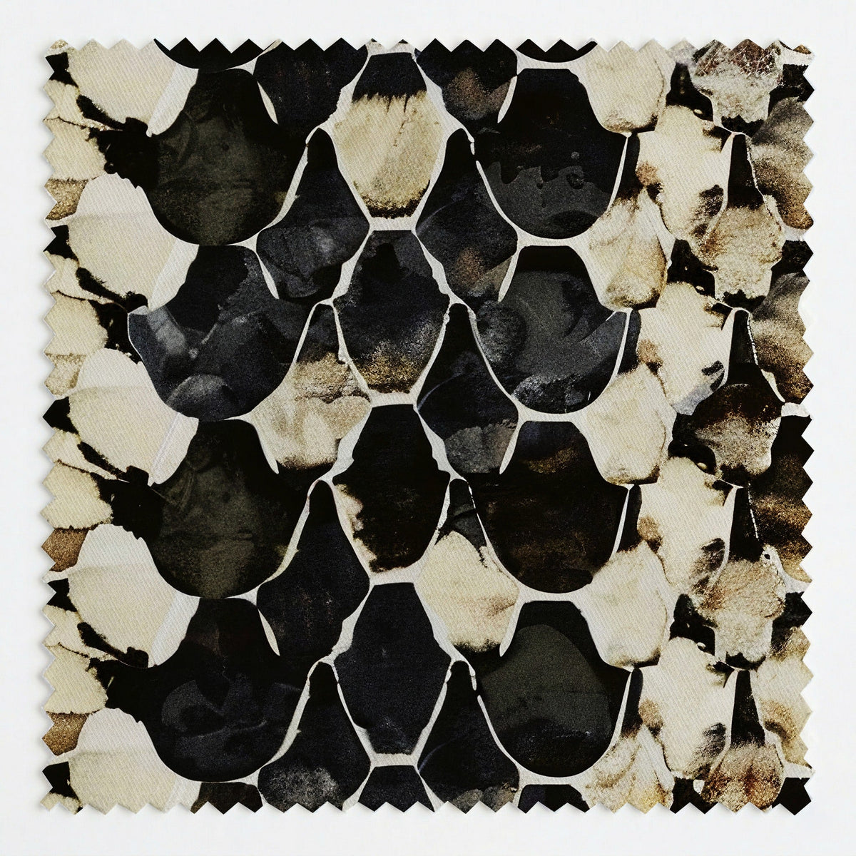 The Rattler - Fabric - Painted Paper