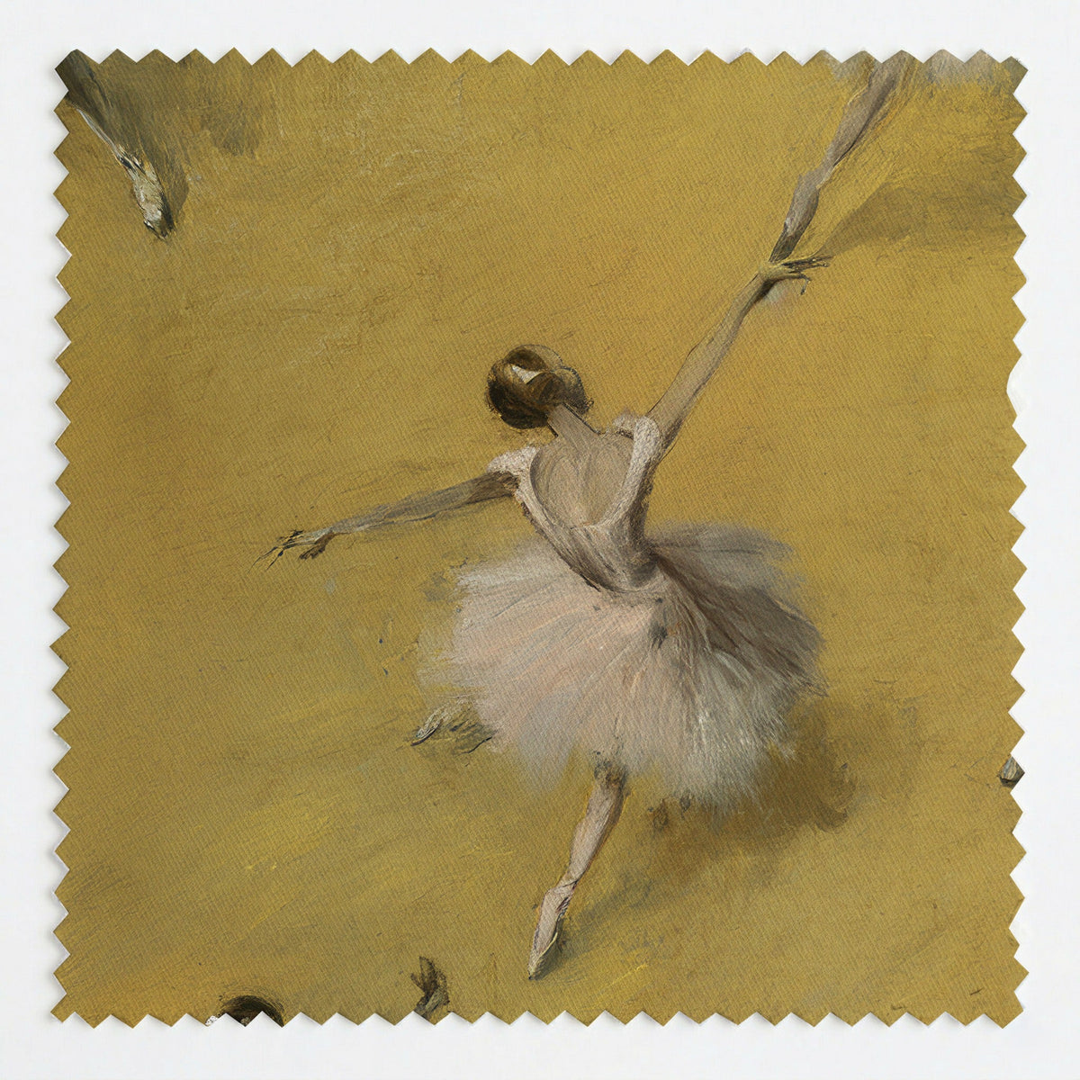 The Stage - Fabric - Painted Paper