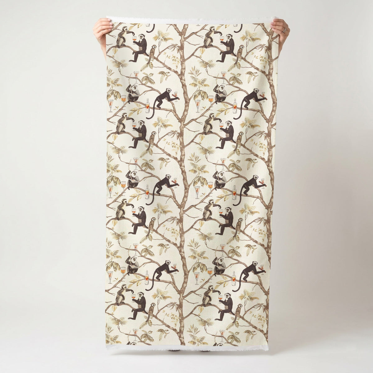 The Treetop Bar - Fabric - Painted Paper