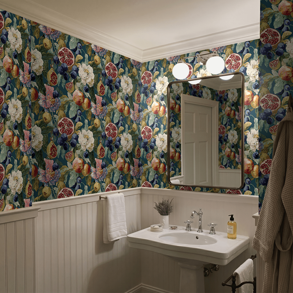The Walled Garden Wallpaper - Painted Paper