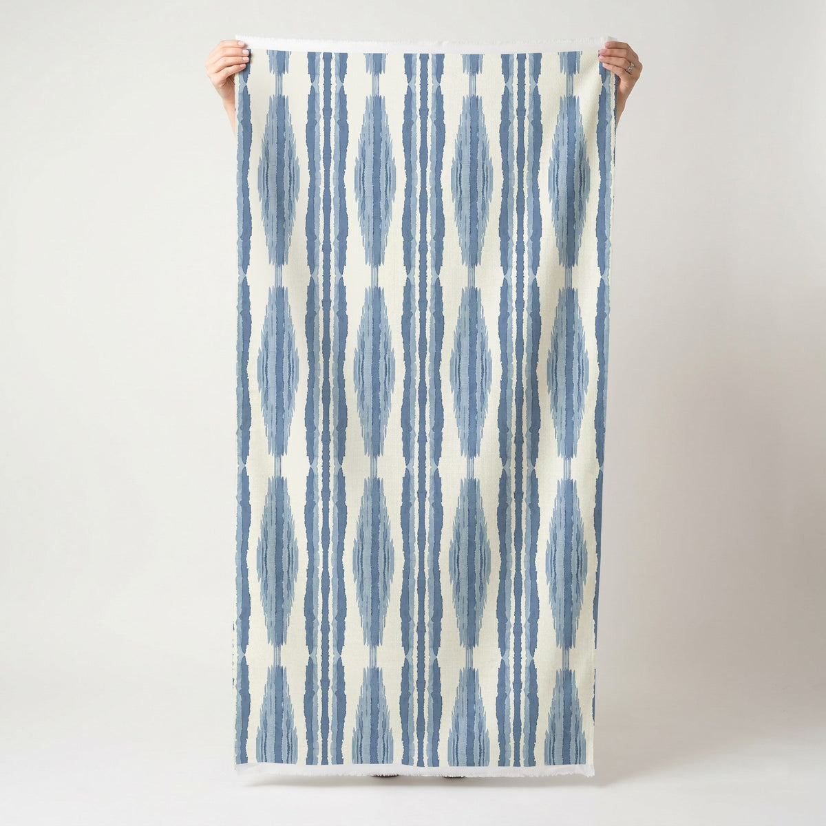 Tidal Ikat - Fabric - Painted Paper