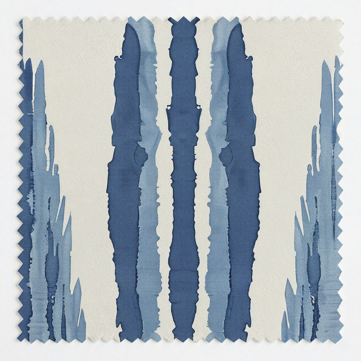 Tidal Ikat - Fabric - Painted Paper