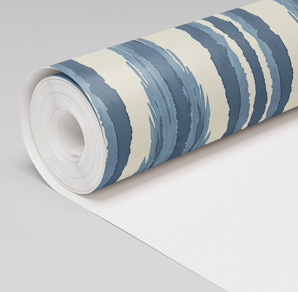 Tidal Ikat Wallpaper - Painted Paper