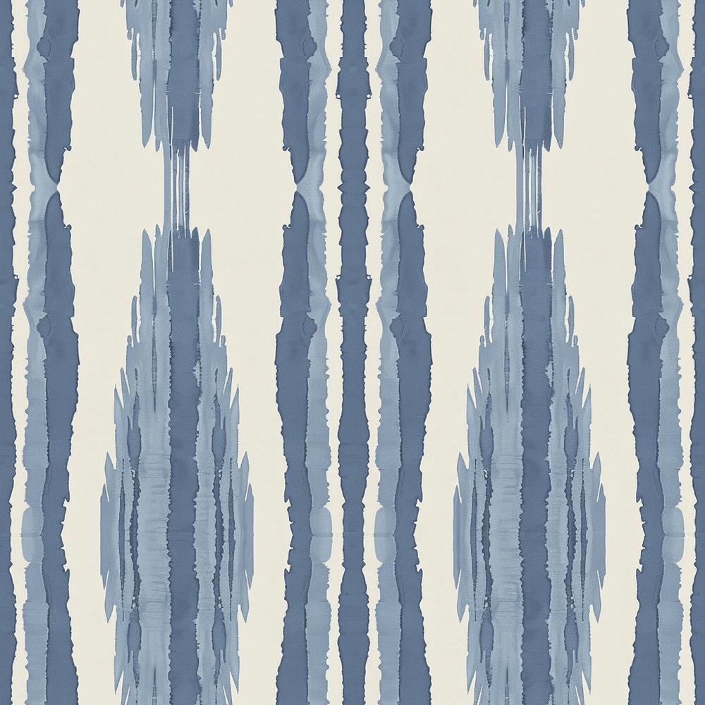 Tidal Ikat Wallpaper - Painted Paper