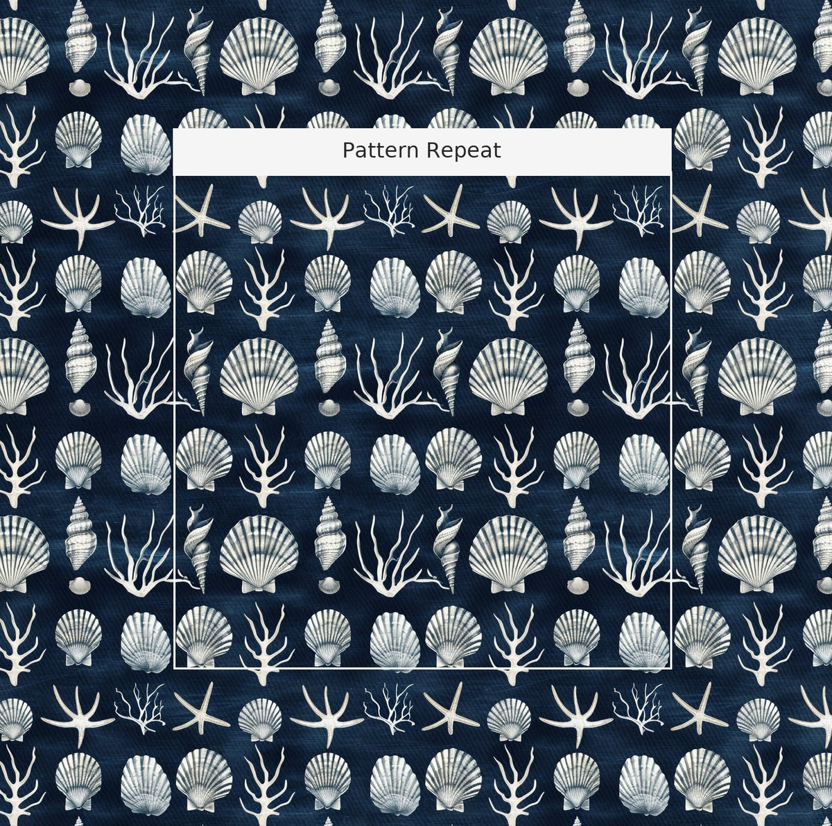 Tidal Specimens - Fabric - Painted Paper