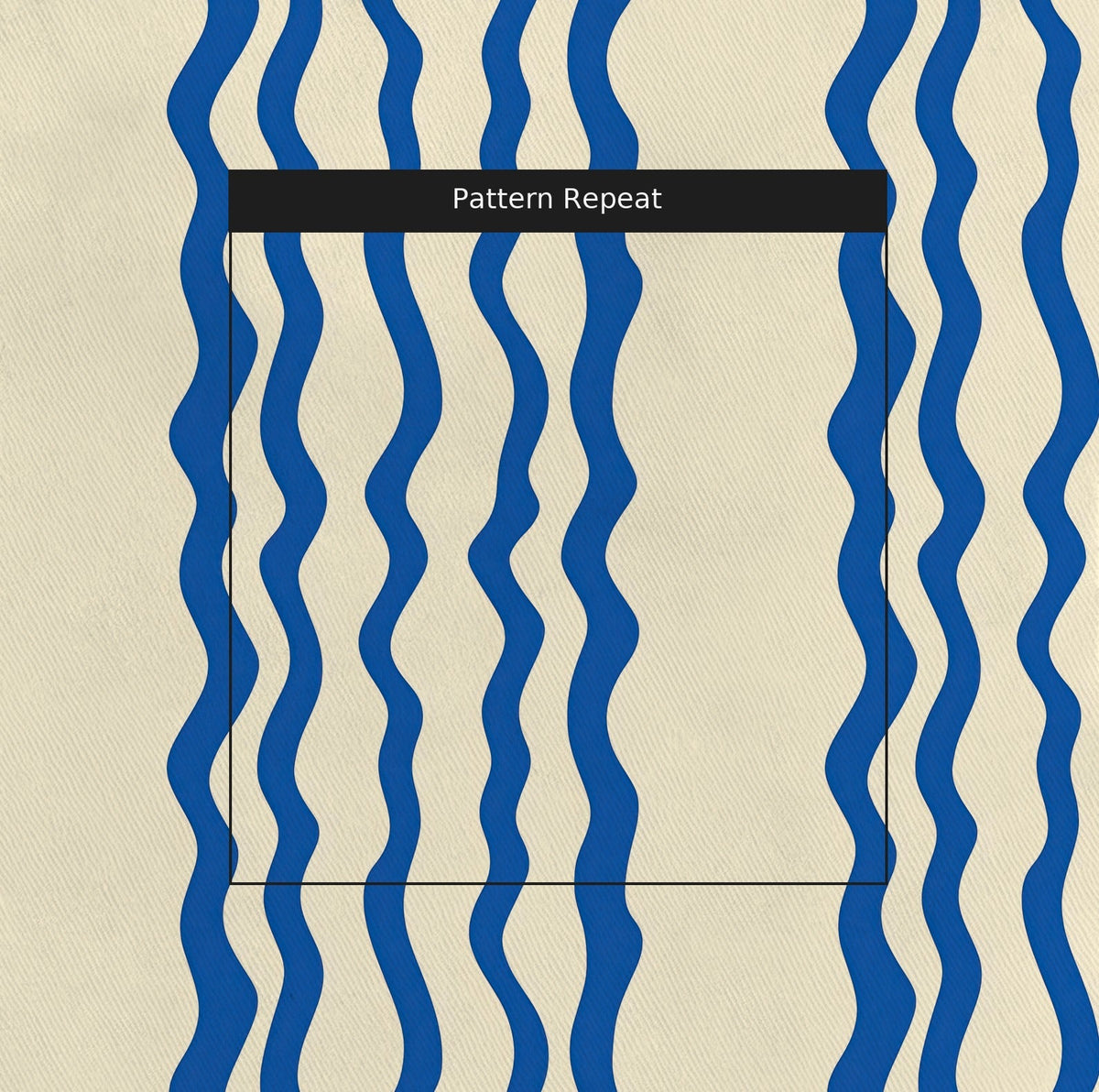 Tide - Fabric - Painted Paper
