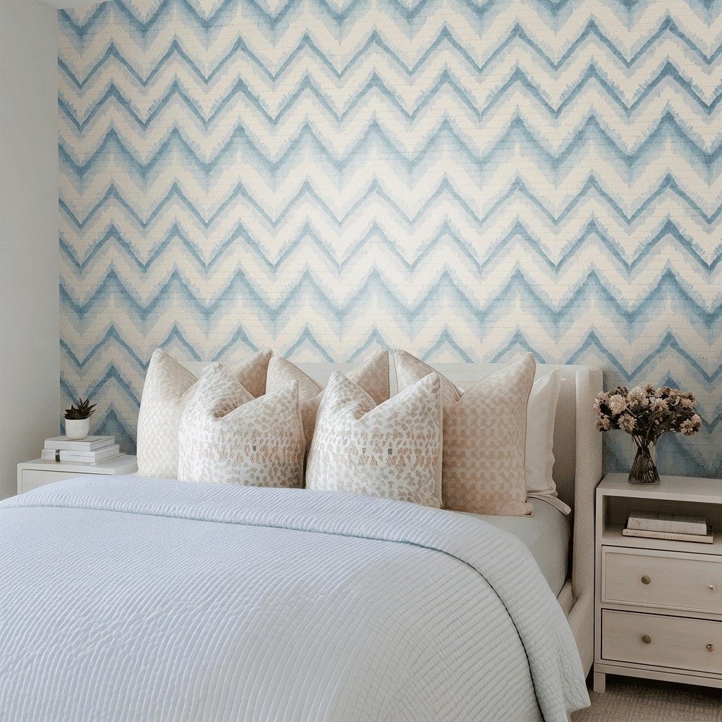 Tidepoint Faux Grasscloth Wallpaper - Painted Paper