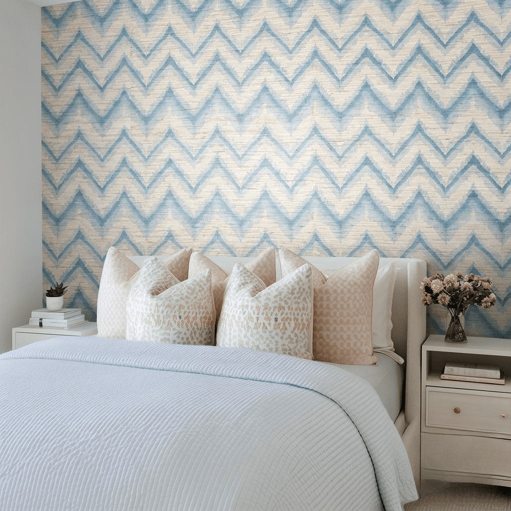 Tidepoint Faux Grasscloth Wallpaper - Painted Paper
