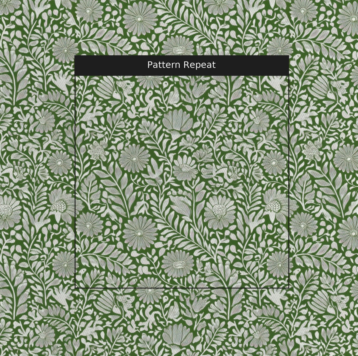Tierra Sagrada - Fabric - Painted Paper