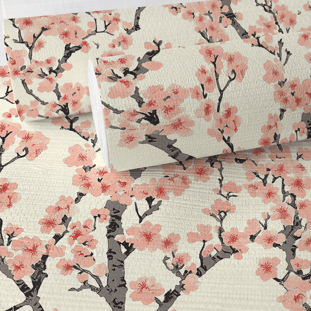 Tiffany Faux Grasscloth Wallpaper - Painted Paper