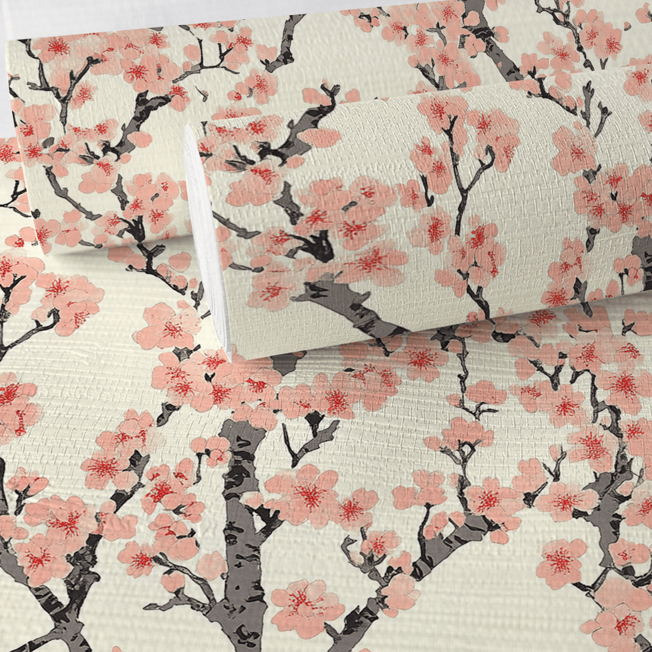Tiffany Faux Grasscloth Wallpaper - Painted Paper