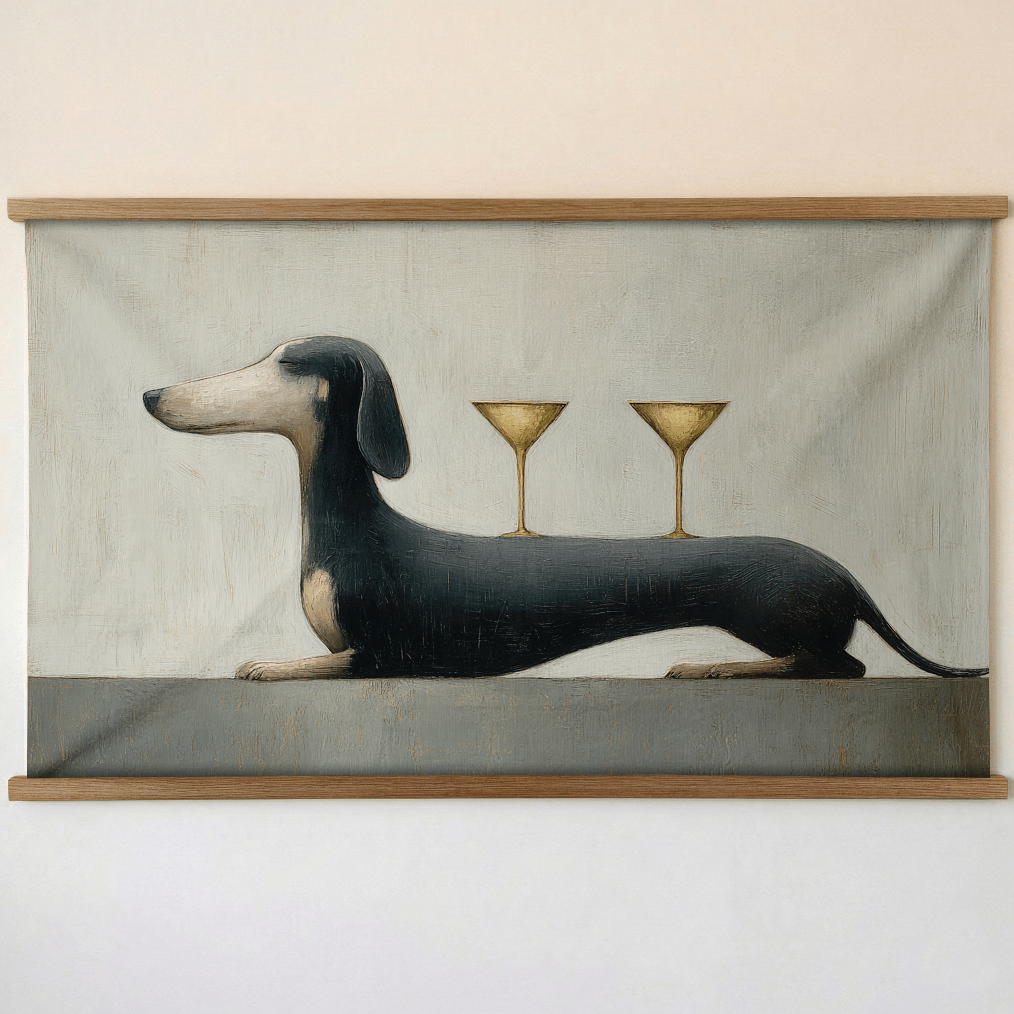 Tini Weenie - Tapestry - Painted Paper