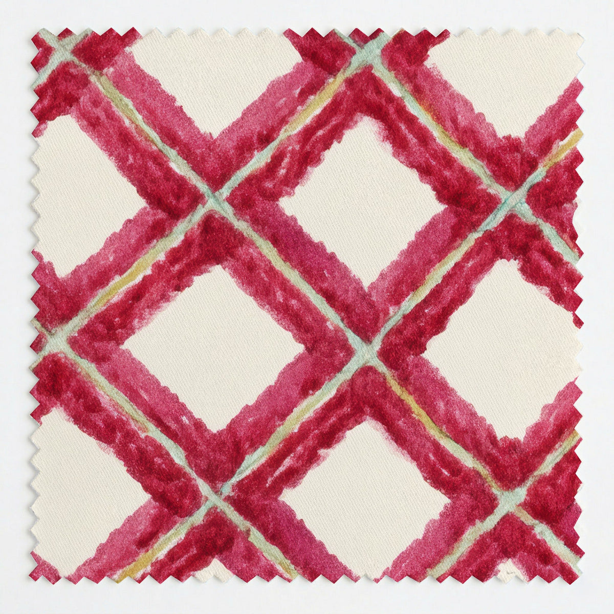 Tinsel Lattice - Fabric - Painted Paper