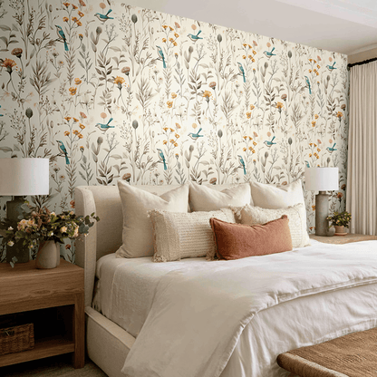 Trish Woodland Wallpaper - Painted Paper