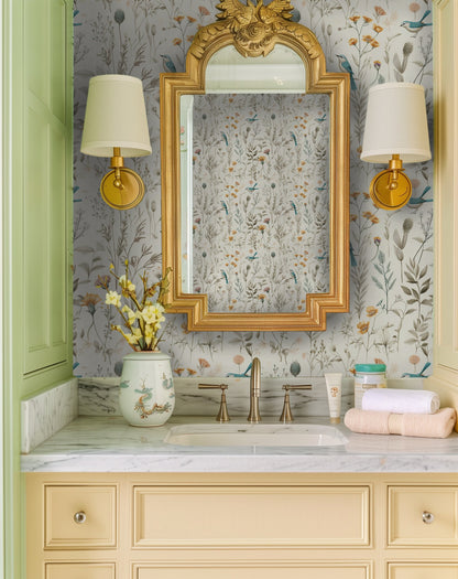 Trish Woodland Wallpaper - Painted Paper