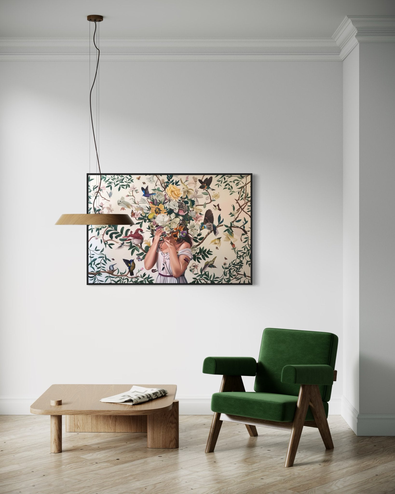 Tristyn Canvas Print - Painted Paper