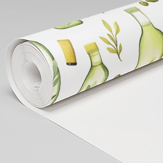 Tuscan Olive Wallpaper - Painted Paper