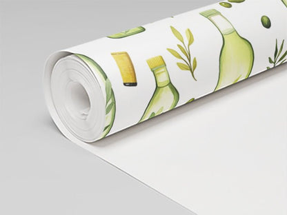 Tuscan Olive Wallpaper - Painted Paper