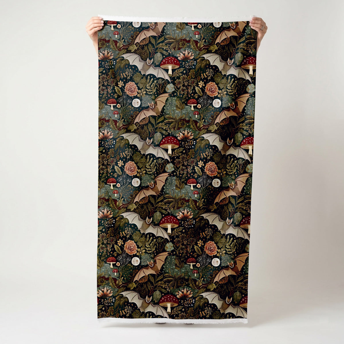 Twilight Flight - Fabric - Painted Paper